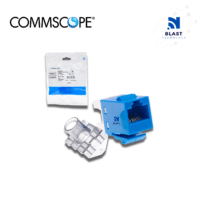 JACK MODULAR AZUL CAT6 AMP COMMSCOPE