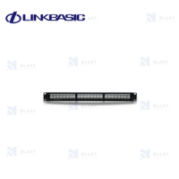 Patch Panel 24 Puertos Modular (Jacks no incluidos) Cod. PNA24-KJ