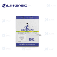 Cable UTP Sólido 4P Cat6 23AWG 600Mhz LSZH Gris (Rx305mt) Cod. CLA04-UC6-LSZH-7035