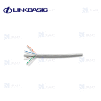 Cable UTP Sólido 4P Cat6 23AWG 600Mhz LSZH Gris (Rx305mt) Cod. CLA04-UC6-LSZH-7035