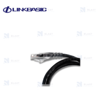 Patch Cord UTP Multfilar RJ-45 Cat6 1mt Negro Cod. CAA01-UC6-1-A