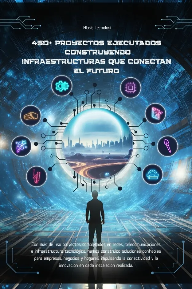 Más de 450 proyectos completados en instalaciones y telecomunicaciones
