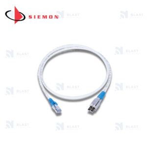 PATCH CORD TERA/RJ45 4 PARES LSZH 1M AZUL  -T4A-S01M-B06L