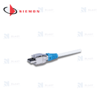 PATCH CORD TERA/RJ45 4 PARES LSZH 1M AZUL  -T4A-S01M-B06L