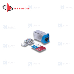 Jack RJ-45 Cat6A Apantallado Z-MAX color azul. Cod. Z6A-45-S06B