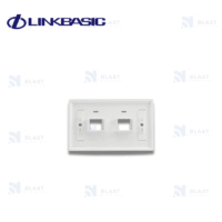 Placa de pared para 2 Módulos  Cod. OUS02